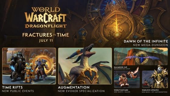 WoW Dragonflight Patch 10.1.5 Fractures in Time Release Date Confirmed for July 11 (July 12 EU)