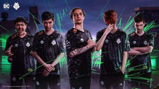 G2 Esports Teams Up With DC Comics For Prestige Jerseys