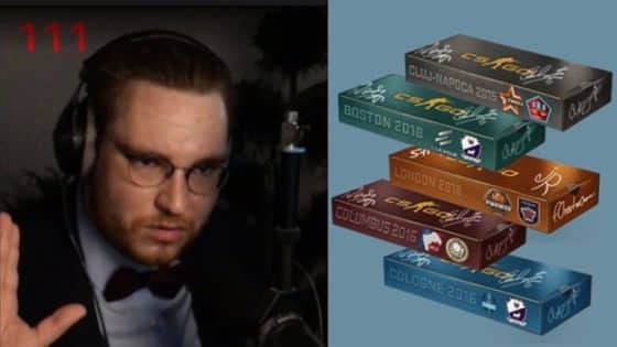 ohnePixel Opens $130K Worth Of CS:GO Cases In An Hour And Blows It All