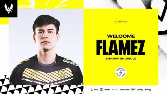 Team Vitality Parts with Dupreeh and signs Shahar “flameZ” Shushan